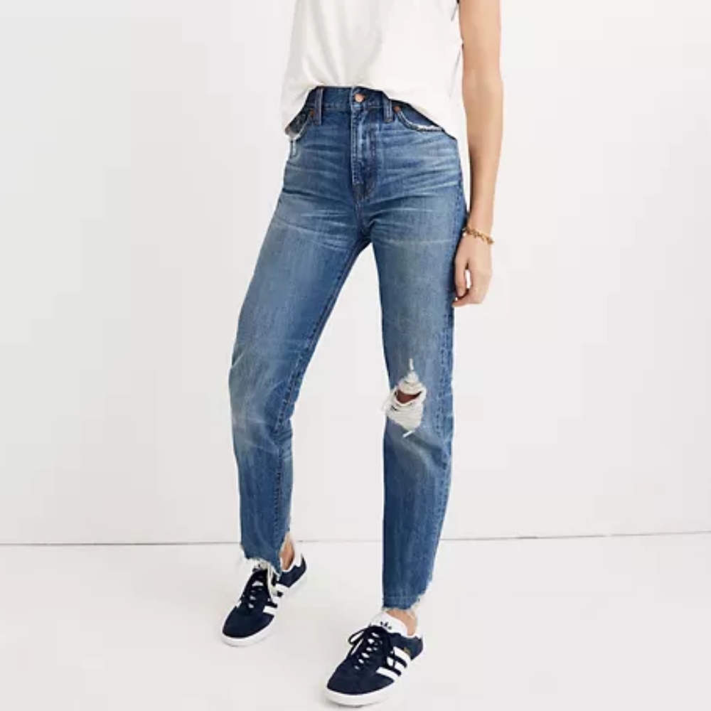 Madewell Perfect Summer Jean: Destructed Edition